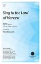 Sing to the Lord of Harvest SATB choral sheet music cover